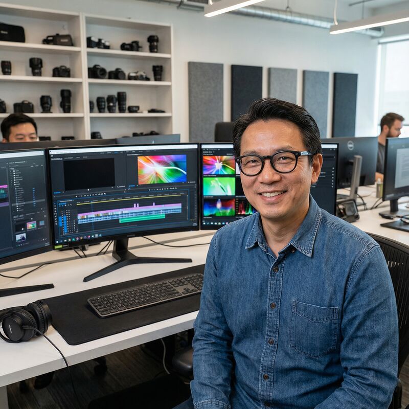 大象传媒剪辑师陈浩然